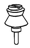 Custom Finishing 119 HO Scale Electrical Insulators -- Short