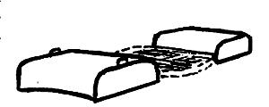Custom Finishing 259 HO Scale Winterization Hatches -- Split, Canadian Pacific Style (Fits Life-Like FA-2)