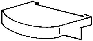 Custom Finishing 306 HO Scale Locomotive Bumpers -- For RS-1 1 Pair