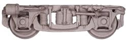 Custom Finishing 309 HO Scale 41-BNO Truck Kit -- NWSL Wheels/Friction Bearings