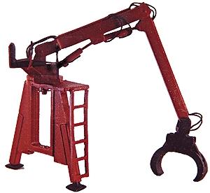 Custom Finishing 5011 HO Scale Truck Accessories (Unpainted Metal Kit) -- Cherry Picker Attachment for Log Truck