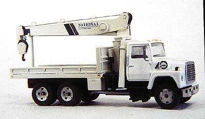 Custom Finishing 7060 HO Scale National Telescoping Boom Truck Body Only - Kit -- Fits Atlas Ford Truck, Sold Separately