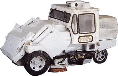 Custom Finishing 7092 HO Scale 3-Wheel Road/Curb Sweeper (Unpainted Metal Kit)
