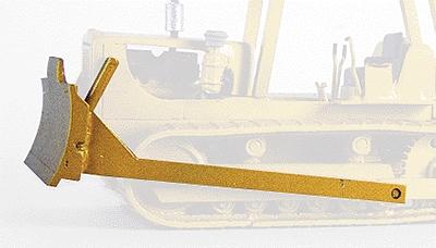 Custom Finishing 7271 HO Scale Tracked Crawler Accessories (Unpainted Metal Kit - fits #7070 Sold Separately) -- 10' 6" Dozer Blade