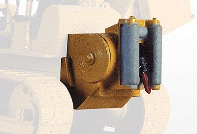 Custom Finishing 7272 HO Scale Tracked Crawler Accessories (Unpainted Metal Kit - fits #7070 Sold Separately) -- Heavy-Duty Rear-Mounted Winch