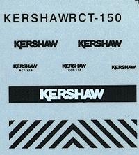 Custom Finishing 7829 HO Scale Decal Set -- For 150-Ton Wreck Crane