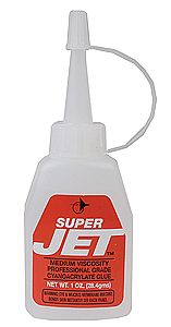 CGM Enterprises (Jet) 768 All Scale Super Jet(TM) Adhesive -- 1oz 29.6mL Bottle