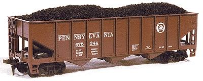 Chooch Enterprises 7063 HO Scale Coal Load pkg(2) -- For MDC 3-Bay Hoppers