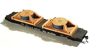 Chooch Enterprises 7245 HO Scale Cast Resin Freight Car Load -- Light Cable Spools 2-Pack