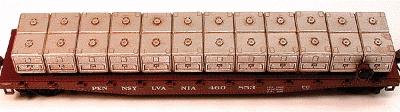 Chooch Enterprises 7286 All Scale Cast Resin Freight Car Load -- Barium Oxide Bins - Small
