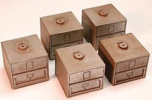 Chooch Enterprises 7287 All Scale Cast Resin Freight Car Load -- Barium Oxide Bins - Large