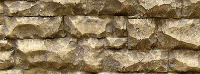 Chooch Enterprises 8254 All Scale Flexible Random Stone Wall w/Self-Adhesive Backing -- Large Stones - 13 x 3-1/2" 33 x 8.9cm