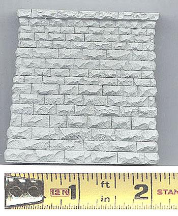 Chooch Enterprises 9831 N Scale Cut Stone Rectangular Bridge Pier 2-Pack -- 2-1/8 x 11/16 x 2" 5.4 x 1.7 x 5.1cm