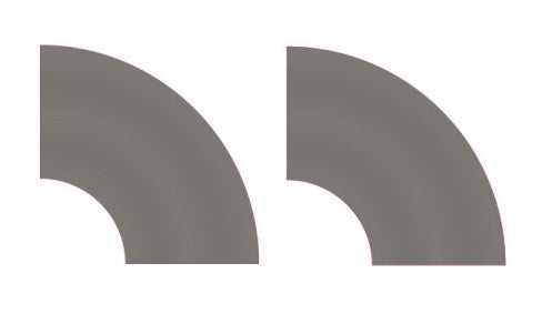 CMR Products 3150200 HO Easy Streets: Medium Asphalt Tight Curve Driveway No Lines Roadway (2)