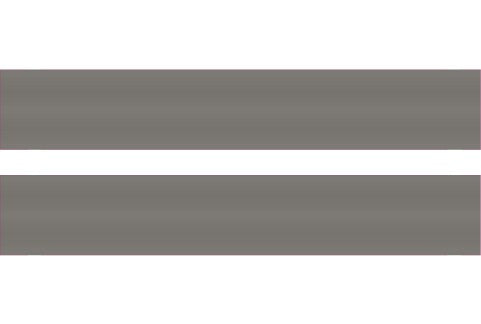 CMR Products 3150230 HO Easy Streets: Medium Asphalt 10" Straight Section Driveway No Lines Roadway (2)