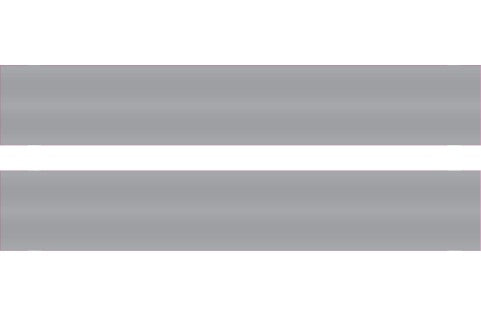 CMR Products 3153230 HO Easy Streets: Aged Asphalt 10" Straight Section Driveway No Lines Roadway (2)