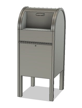 CMR Products 4753001 N Puttman: Post Office Mailbox (Resin) (2)