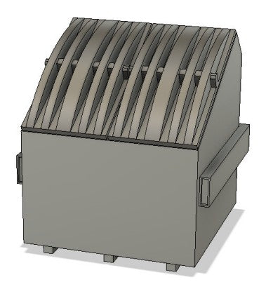 CMR Products IST000 N Puttman: Dumpster 8-Yard (Resin) (2)
