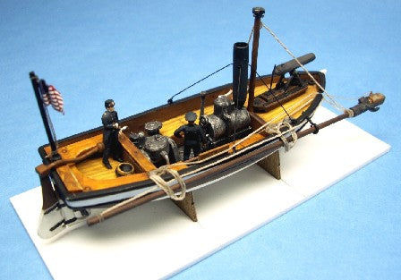 Cottage Industry Models 96007 1/96 Lt. William Cushing's US Steam Picket Boat  (4"L) 