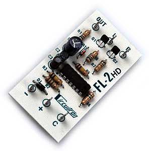 Circuitron 5122 HO Scale Alternating Flasher Circuit Board Only -- FL-2HD, Heavy-Duty