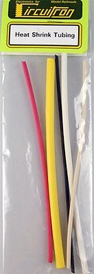 Circuitron 8700 All Scale Heat Shrink Tubing Assortment -- 6" of each 3/64,1/16,3/32,1/8,and 3/16.