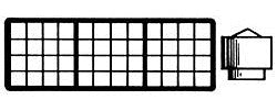 City Classics 207 HO Scale 10 Factory Windows & 2 Roof Vents