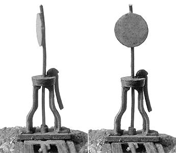 Central Valley Models 1604 HO Scale Switch Stand -- Kit pkg(6)