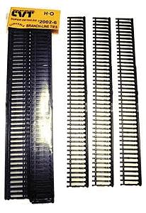 Central Valley Models 20026 HO Scale CVT Tie Strip Sampler - 12" sections - pkg(6) -- Branchline 8' Long Ties