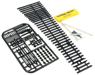 Central Valley Models 2581 HO Scale CVT Curvable Switch Kit -- Code 83 #5 Left