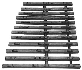 Central Valley Models 2702 HO Scale CVT Curvable Switch Tie Strip -- #7 Right