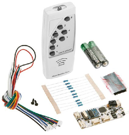 MRC (Model Rectifier Corp) 25000 Light Genie Transmitter & Receiver Wireless Light Control System (12 output w/connector)