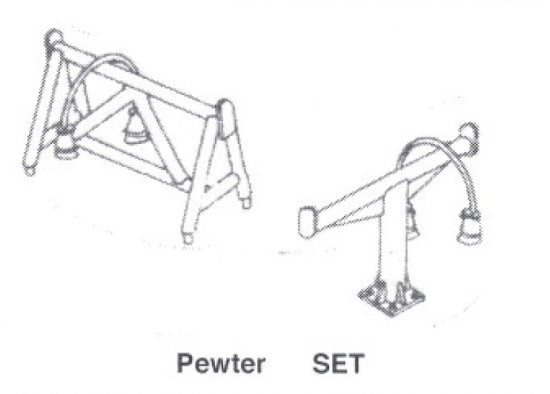 Details West 452 HO MU Cables w/2 Stand Types (D)