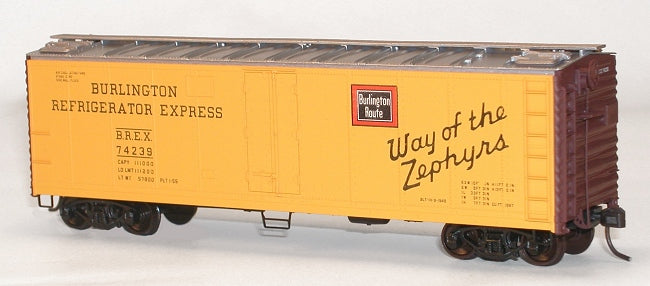 Accurail 8306 Ho 40'Sd Steel Reefer Burl