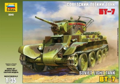 Zvezda 3545 1/35 Soviet BT7 Light Tank