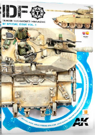 AK Interactive 4844 IDF Tanker Techniques Magazine Special Issue Vol.1