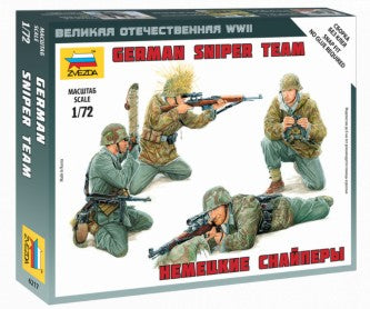 Zvezda 6217 1/72 German Sniper Team (4) (Snap)