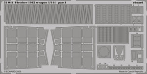 Eduard 53044 1/144 Ship- Fletcher 1942 Weapons for RVL (D)