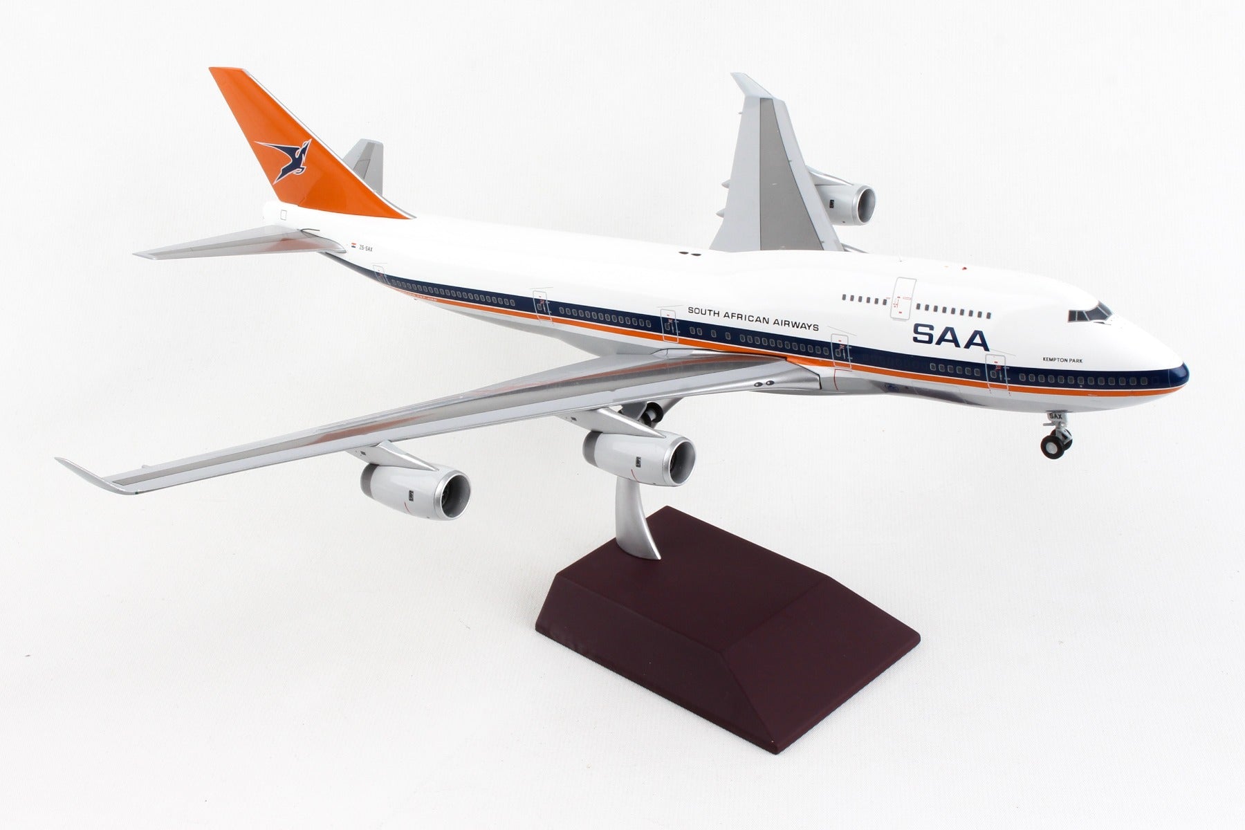 Gemini Jets 1/200 G2SAA556 Gemini200 South African 747-400 1/200 Reg#Zs-Sax 1990'S (**)