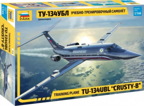 Zvezda 7036 1/144 Tu134 UBL Crusty-B Training Aircraft