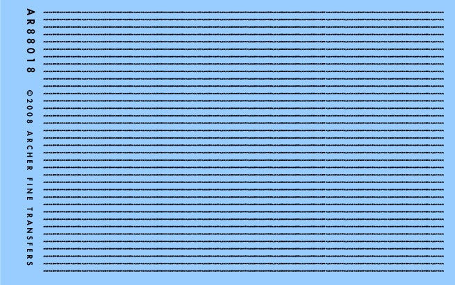 Archer Fine Transfers 88018 Surface Details: .025" (.64mm) Arc Weld Beads (Various Scales)