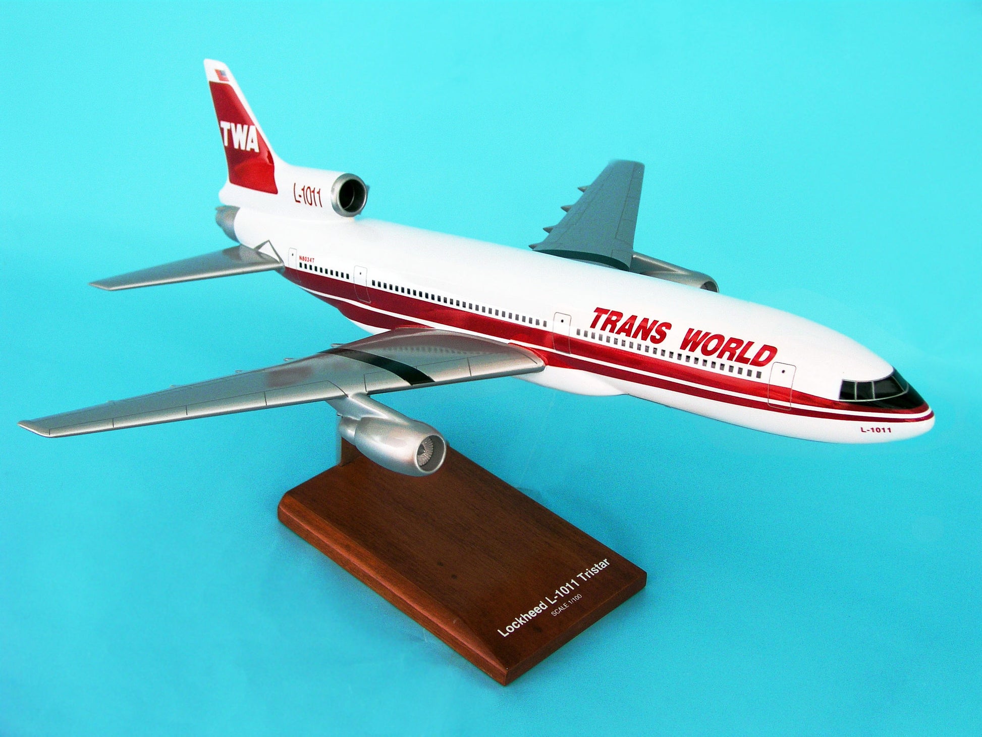 Executive Series G6310 Exec Ser Twa L-1011 1/100 Red Stripe Livery (Kl101Twat)
