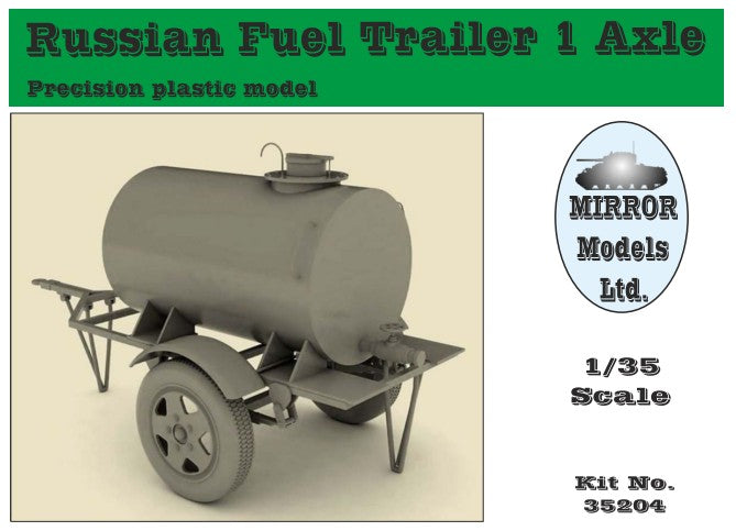 Mirror Models 35204 1/35 Russian 1-Axle Fuel Trailer (D)