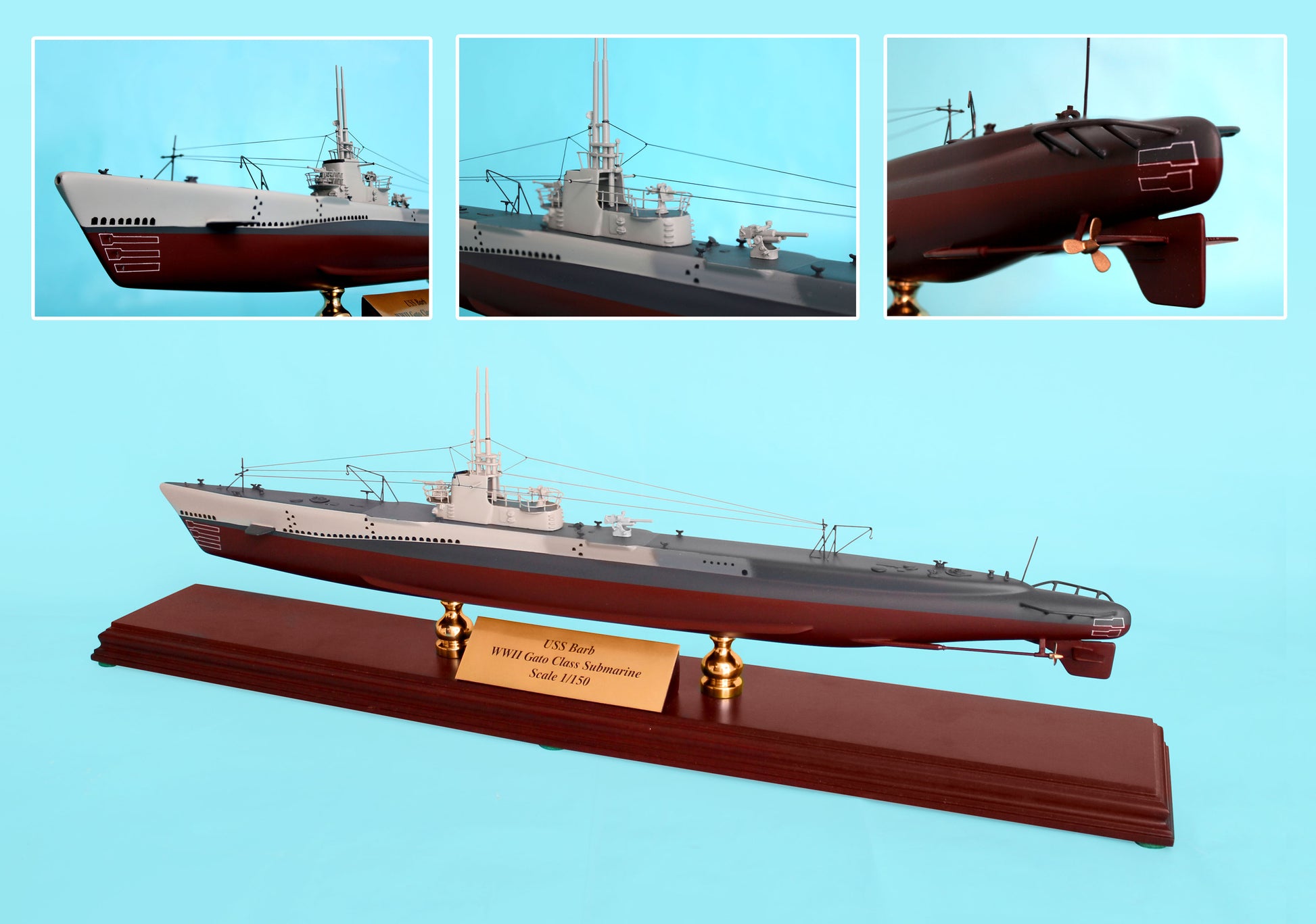 Executive Series SCMCS009 Exec Ser Gato Submarine 1/150 (Mbbsgct)