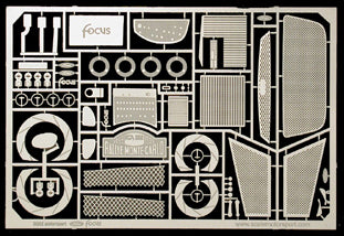 Scale Motorsport 3020 1/24 Ford Focus WRC Photo-Etch Detail Set For TAM