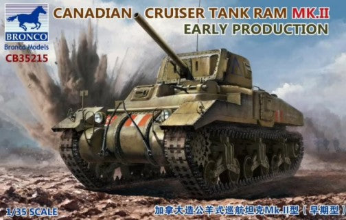 Bronco Models 35215 1/35 Canadian Cruiser Tank Ram Mk II Early Production Tank