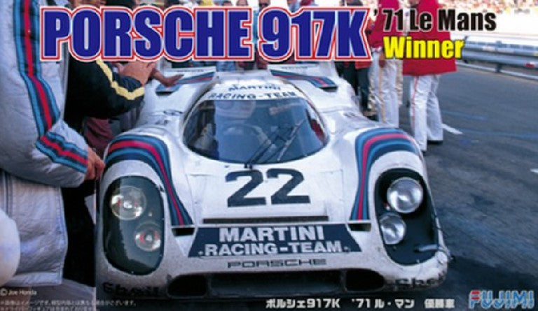 Fujimi 12614 1/24 Porsche 917K Martini 1971 LeMans Winner Race Car