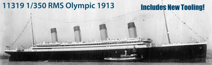 Minicraft 11319 1/350 RMS Olympic Transatlantic Ocean Liner 1913