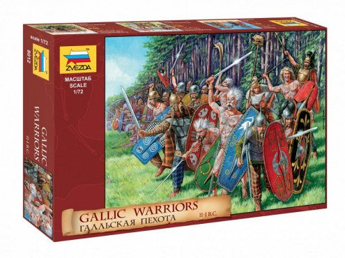 Zvezda 8012 1/72 Gallic Warriors II-I BC (40)