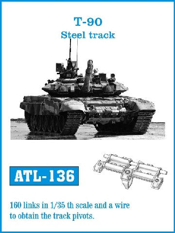 Friulmodel 136 1/35 T90 Steel-Type Track Set (160 Links)
