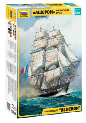 Zvezda 9034 1/200 French Napoleonic Era Acheron Frigate